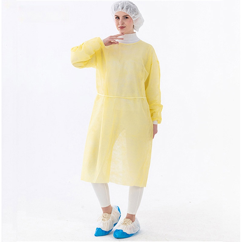 disposable isolation gown