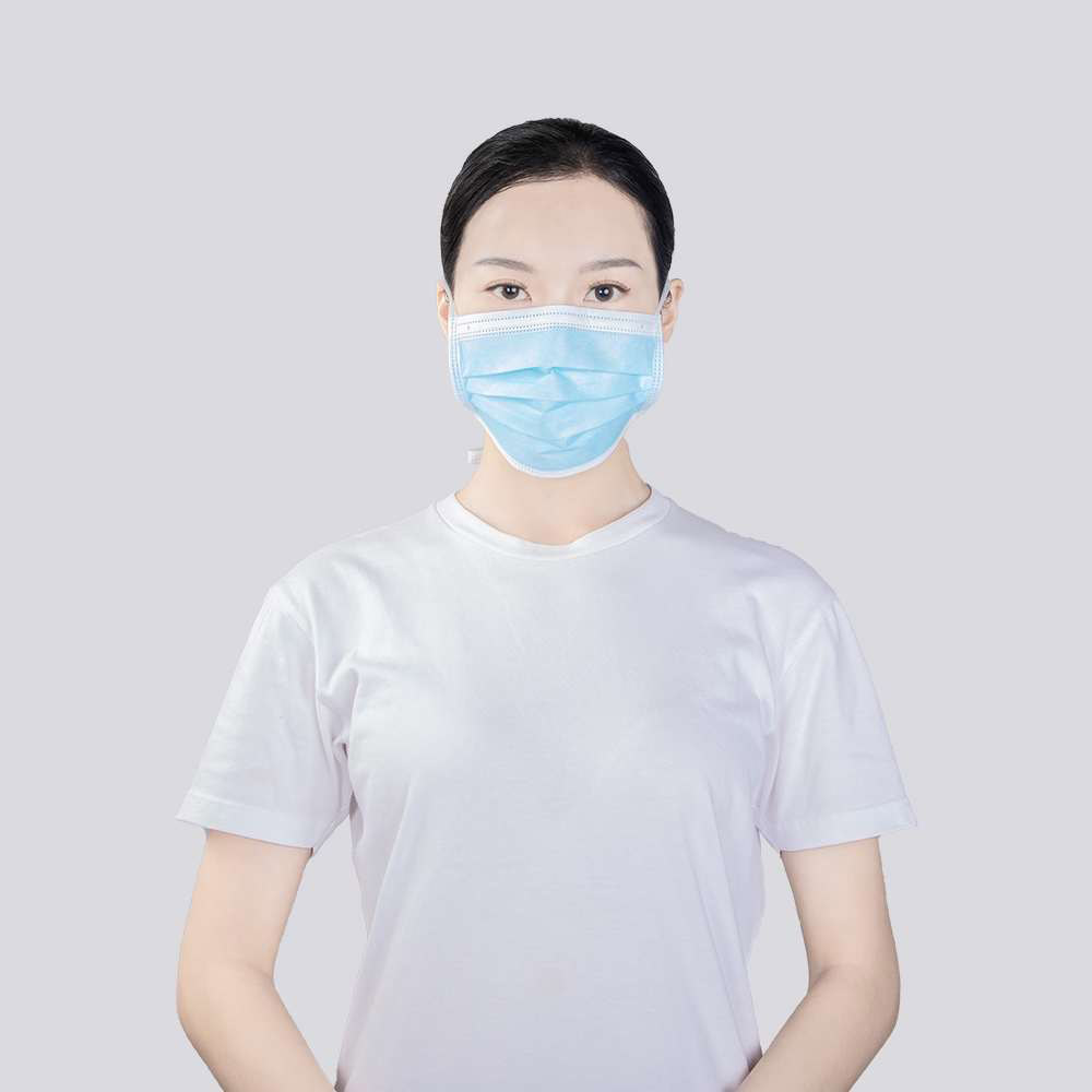 surgical face mask with tie